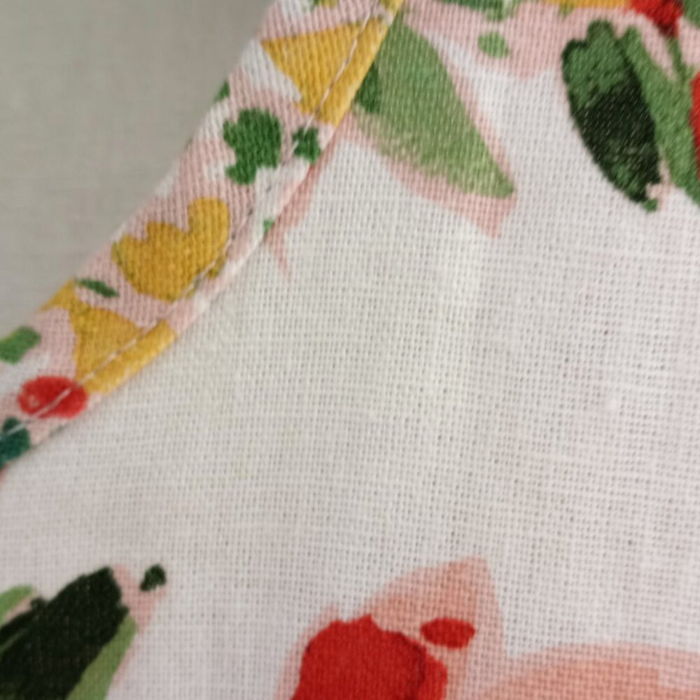 'chloe + rene' Floral Shift Dress Size L Linen blend NWOT - Picture 15 of 15